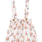 Mommy Peach Floral Cardigan or Mini Suspender Skirt